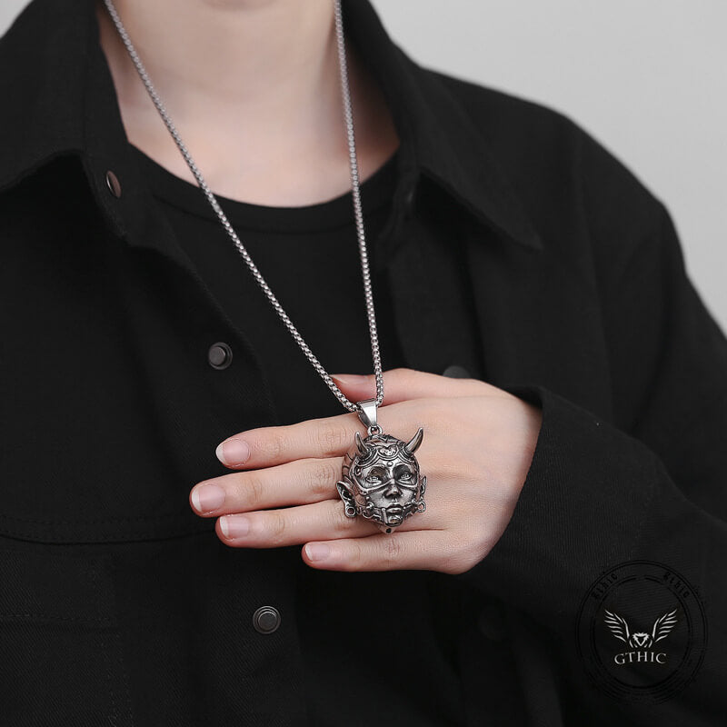 Exotic Girl Prajna Stainless Steel Necklace