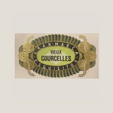 Exquisite Antique Vintage Vieux Courcelles Embossed Cigar Label