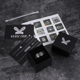 Eye of Providence Stainless Steel Spinner Ring
