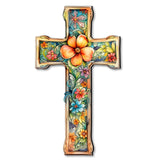 Easter Blossom Wooden Cross by G. Debrekht - Easter Spring Decor - 88165