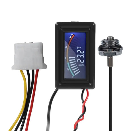 PC Water Cooling System Pointer Display Thermometer Temperature Meter - Lootquake