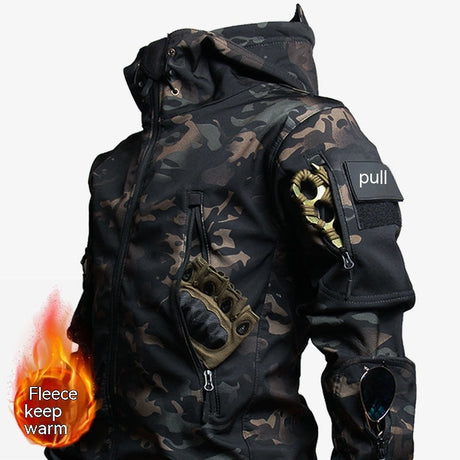 Winter Men's Camouflage Workwear And Assault Suit Set - Lootquake