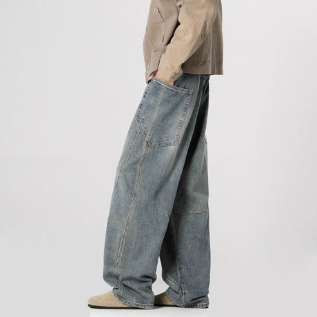 American Washed Machete Cargo Jeans - Lootquake