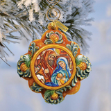 Light of The World Sculpted Hand-Painted Christmas Ornament by G. DeBrekht - Christmas Decor - 6102512