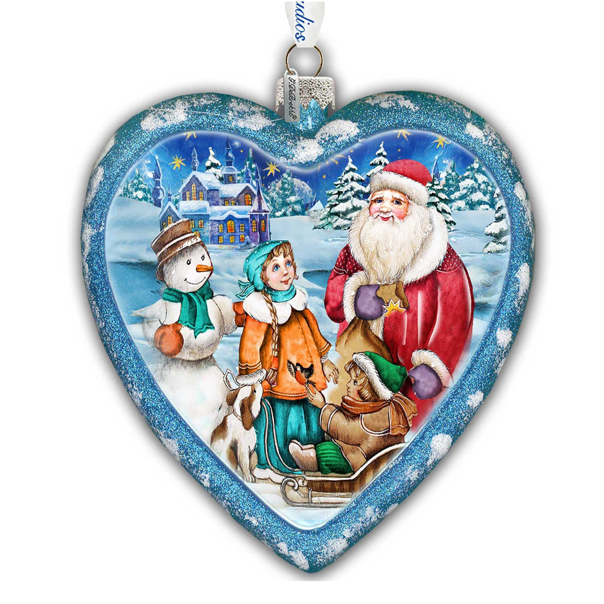 Holiday Trip Glass Ornament Limited Edition by G. DeBrekht - Christmas Decor - 738-086