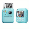 1080P FHD Screen Instant Print Digital Camera - With 3 Rolls Of Paper, 32G TF Card And Card Reader, Puzzle Games, 2.4 Inch Compact And Portable Design Outdoor Photography, Prefect Gift For Halloween Christmas And Thanksgiving