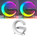 G Shaped LED Lamp with Bluetooth Speaker