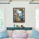 Mediterranean View Wall Art by G. DeBrekht Coastal Decor - 8492101W