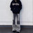 Retro Washed Gradient Fringed Jeans - Lootquake