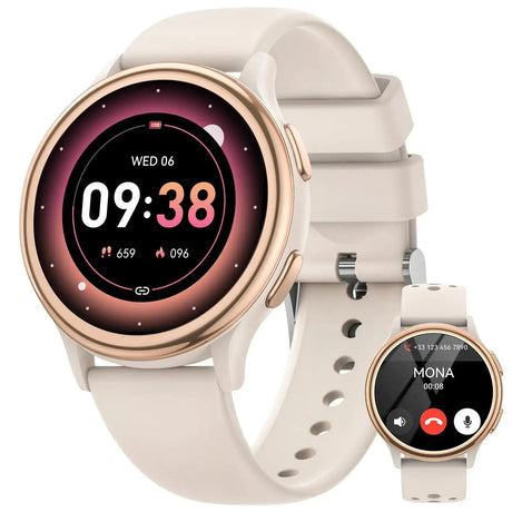 Smart Watches for Women [400+Watch Faces/Calls/Female Health] for Android Phones＆ iPhone Compatible Activity Tracker and Smart Watches for Women Fitness Tracker Watches for Women (3 Bands) - Lootquake