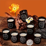 Coffret cadeau de 8 bougies parfumées au soja - Parfums citron, lavande, rose, vanille, jasmin, menthe, gardénia et romarin - Pour une utilisation en intérieur - Cadeau idéal pour les fêtes et les occasions spéciales - Idéal pour les femmes et les hommes