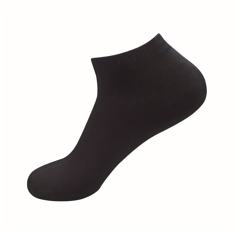 Calcetines tobilleros esenciales (1/5/10/20/30 pares): suaves, ligeros, de corte bajo, versátiles y cómodos para mujer.