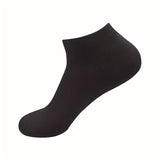 Calcetines tobilleros esenciales (1/5/10/20/30 pares): suaves, ligeros, de corte bajo, versátiles y cómodos para mujer.