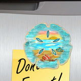 Coastal Decorative Wooden Magnets Set of 6 by G. Debrekht - Coastal Decor - 8090060G-S6