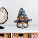 Decoración de puerta de Halloween con diseño de gato de G. DeBrekht - Decoración de Halloween para Acción de Gracias - 8161039H