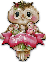 Owl You Need Is Love Door Decor by Jamie Mills-Price - Christmas Decor - 8457509H