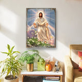 Jesus Resurrection Wooden Wall Art by D. Gelsinger - Easter Spring Decor - 95669B-DG