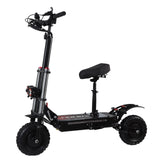 Top Ranking 11 Inch Wide Tire Two Wheel Electric Scooter 3000 Watt Dual Motor Powerful Power  Electric Scooter