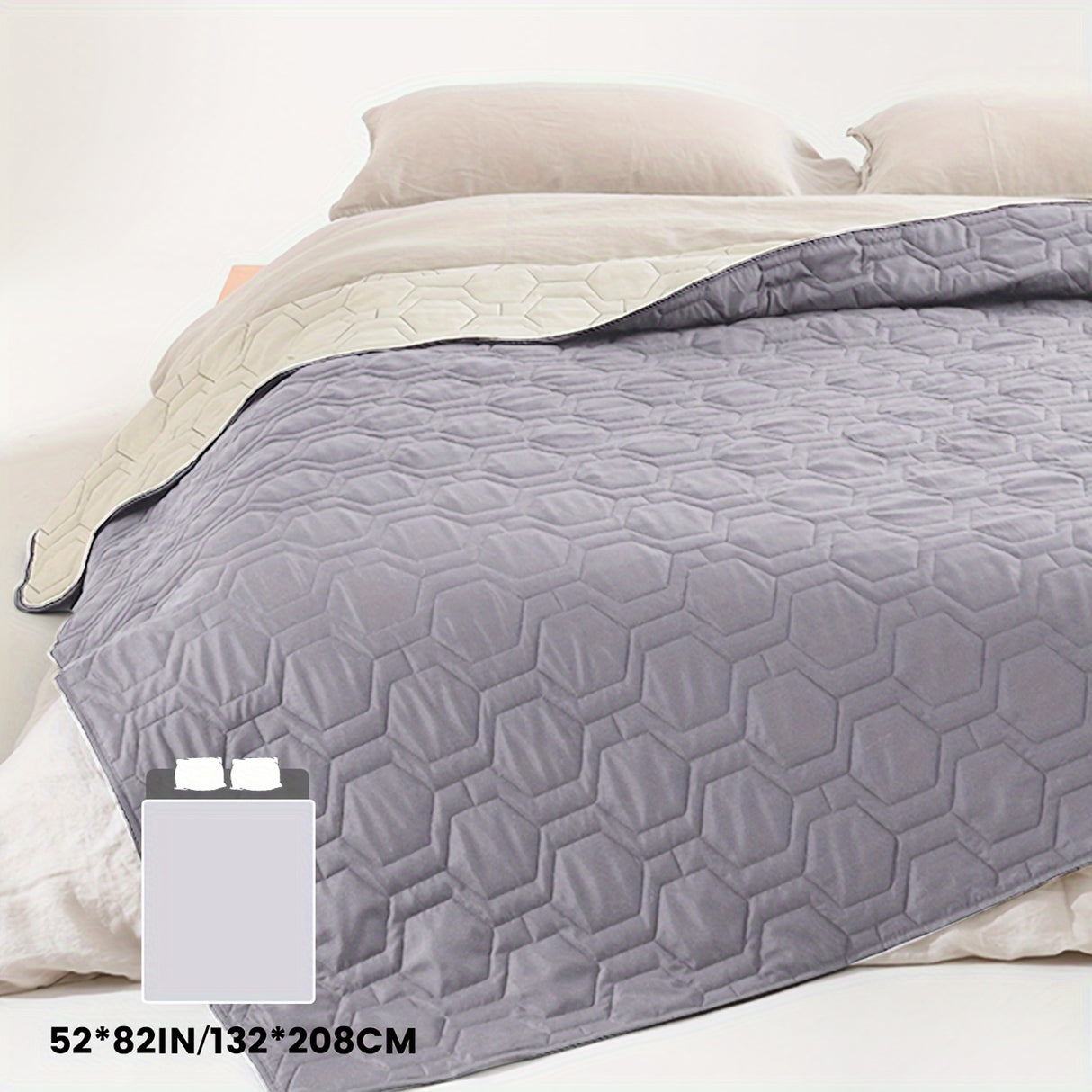 1 funda de cama para perro y manta para mascotas, sofá, colchón, protector de incontinencia para coche, funda de sofá para la mayoría de gatos y perros.