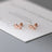 Fashion Hollowed-out Bowknot Thread Stud Earrings - Lootquake