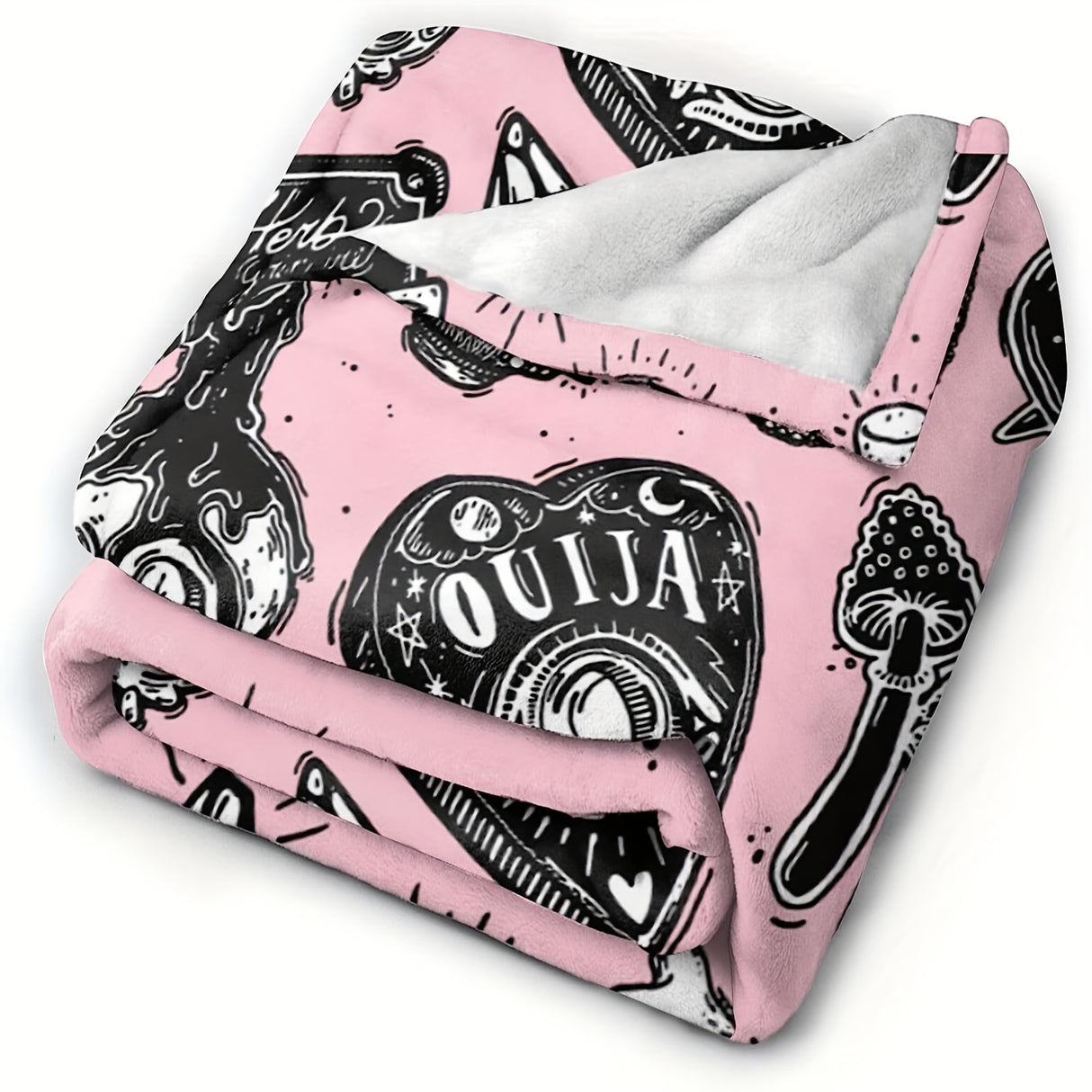 Couverture en flanelle imprimée Halloween, douce et confortable, idéale pour la sieste, le voyage, le canapé, le lit, le bureau, la décoration intérieure, cadeau d'anniversaire, d'Halloween, pour garçons, filles et adultes, disponible en toute saison.