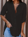 Simple Casual Long-sleeved Shirt, Versatile In All Seasons. - Lootquake
