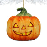 Halloween Pumpkin Wooden Ornaments by G. DeBrekht - Thanksgiving Halloween Decor - 8158414-4