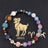 Twelve Constellation Constellation Bracelet Natural Stone Cut Color - Lootquake