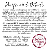 Arte mural de tabla de surf "Good Vibes Only" de G. DeBrekht: decoración costera artesanal para casas de playa e interiores tropicales – 8490145HS