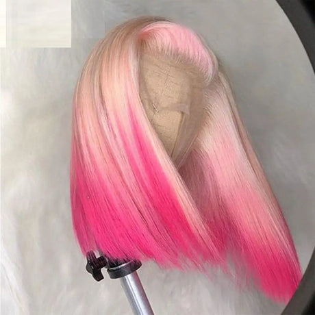 Gradient Front Lace Semi-machine-made High-quality Human Hair - Lootquake