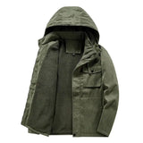 Thick Detachable Hat Lambswool Jacket - Lootquake