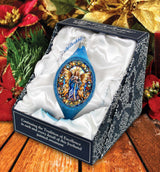 Adorno de cristal con forma de ángel del mar de G. Debrekht - Decoración navideña - 757-044