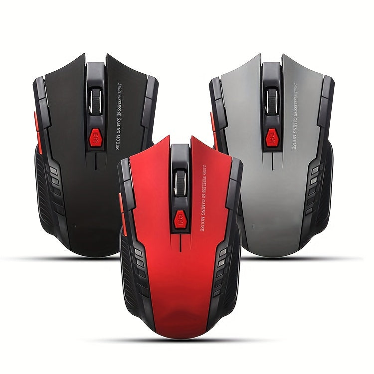 Souris de jeu sans fil ConnectFit 2,4 GHz avec récepteur USB – Compatible avec Windows 7/2000/XP/Vista, idéale pour les accessoires PC et ordinateurs portables