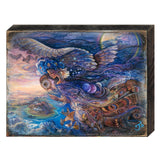 Queen of the Night Fantasy Wooden Wall Art by Josephine Wall - Fantasy Decor - 852127-JW