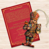Nutcracker with Clara Wooden Ornaments by G. Debrekht Christmas Decor - 8611059