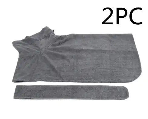 Absorbent Pet Bathrobe With Waist-wrapped Microfiber - Lootquake