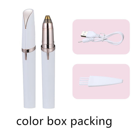 Eyebrow Epilator Maquiagem Profissional Completa Trymer Do Brwi Eye Brow Trimmer For Rasoir Visage Femme Make Up Eye Brow Shaper - Lootquake