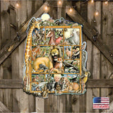 Animals Whimsical Wall Art by Laura Seeley - Love Family Kids Decor - 8513008-LS