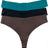 Panties Set Women Seamless Panties Sexy Low-Waist G-String Thong Ice Silk Underwear Hollow Out T-Back Solid Bandage Female Lingerie - Lootquake