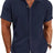 Men's Shirt Short Sleeve Casual Buckle - Lootquake