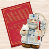 Dentist Christmas Wooden Ornaments by G. DeBrekht - Christmas Santa Snowman Decor - 8151922