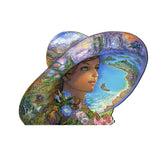 Colgador de pared "Sombrero de lugares atemporales" de Josephine Wall - Decoración navideña - 845616H-JW