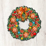 Christmas Holiday Door Wreath by G. DeBrekht - Christmas Decor - 8185307H