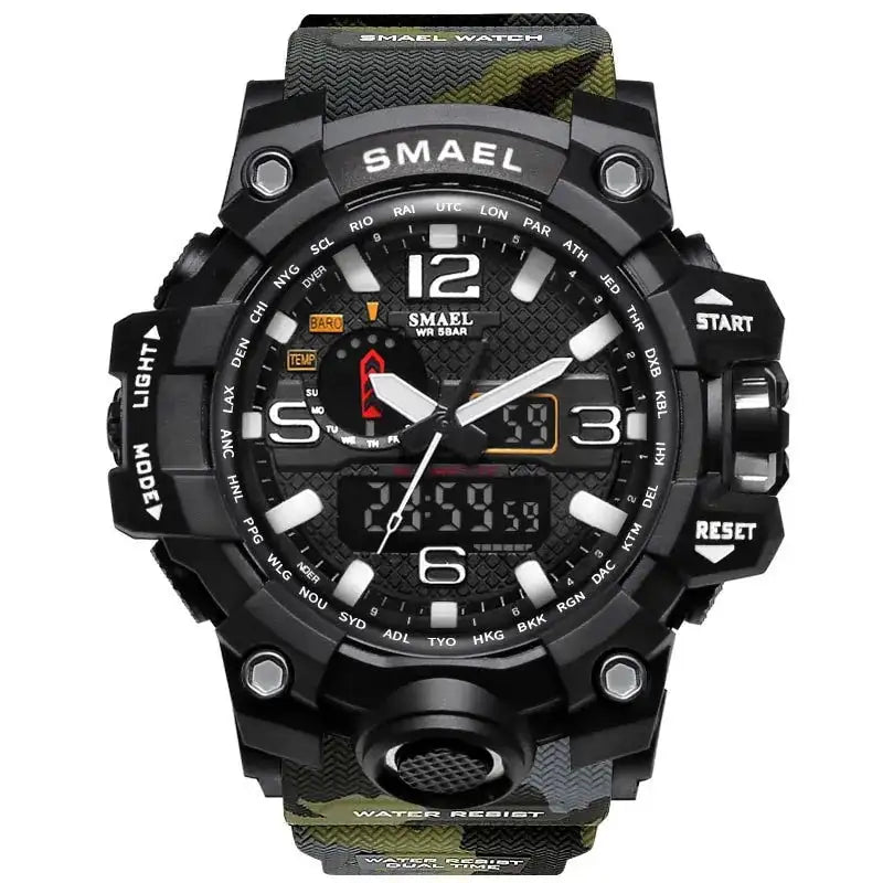 Relojes deportivos para hombre de la marca SMAEL con doble pantalla