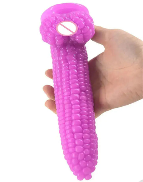 Corn-Style Realistic Masturbator and Anal Plug - Lootquake