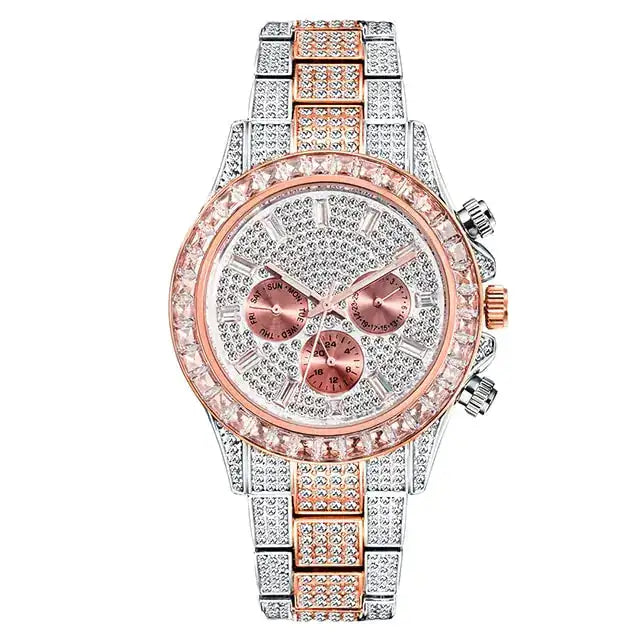 Diamond Calendar Watches - Lootquake