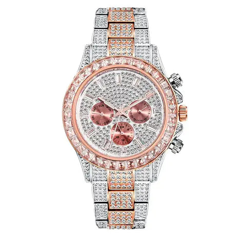 Diamond Calendar Watches - Lootquake