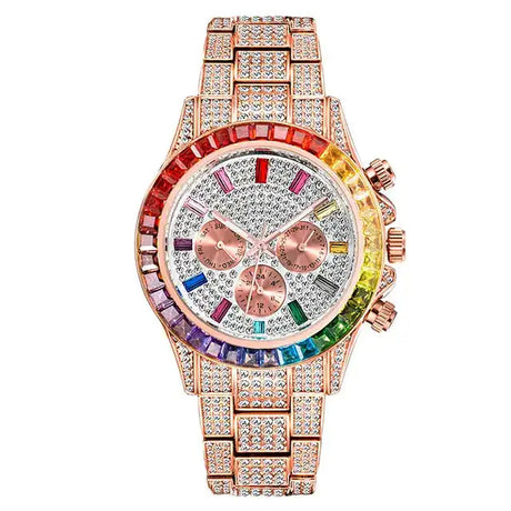 Diamond Calendar Watches - Lootquake