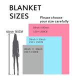1pc Custom Blanket Vintage Striped Name Custom Blanket Soft Flannel Sofa Blanket TV Blanket Personalized Custom Blanket Exclusive Gift Blanket