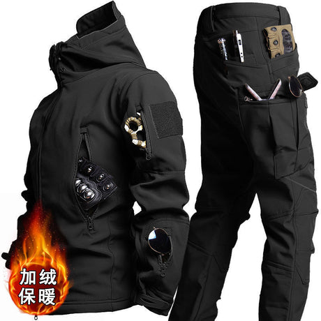 Winter Men's Camouflage Workwear And Assault Suit Set - Lootquake